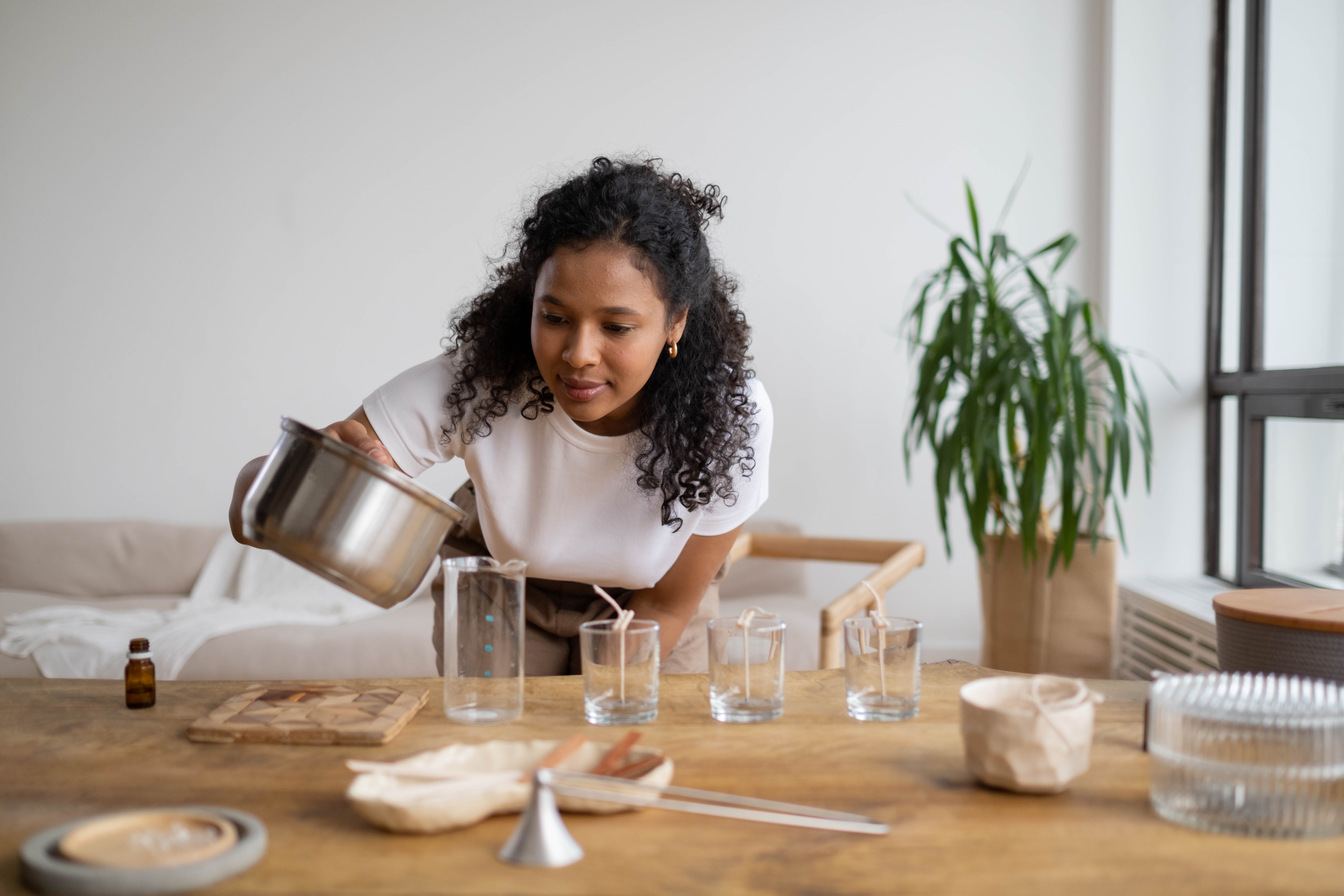 candle making